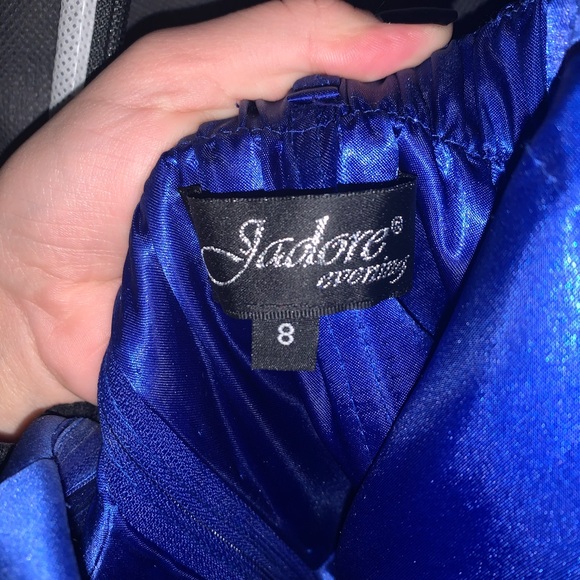 royal blue grad/prom dress - Picture 9 of 11